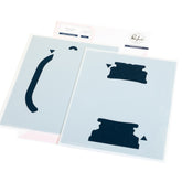 Lantern Landscapes stencil